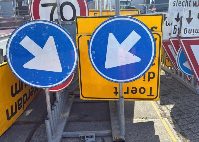 Verkeersborden en materieel voor verkeersmaatregelen