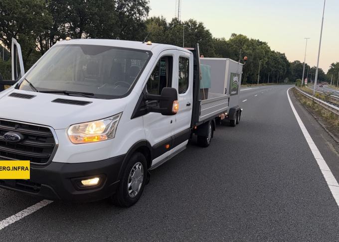 Bakwagen van Berg.Infra